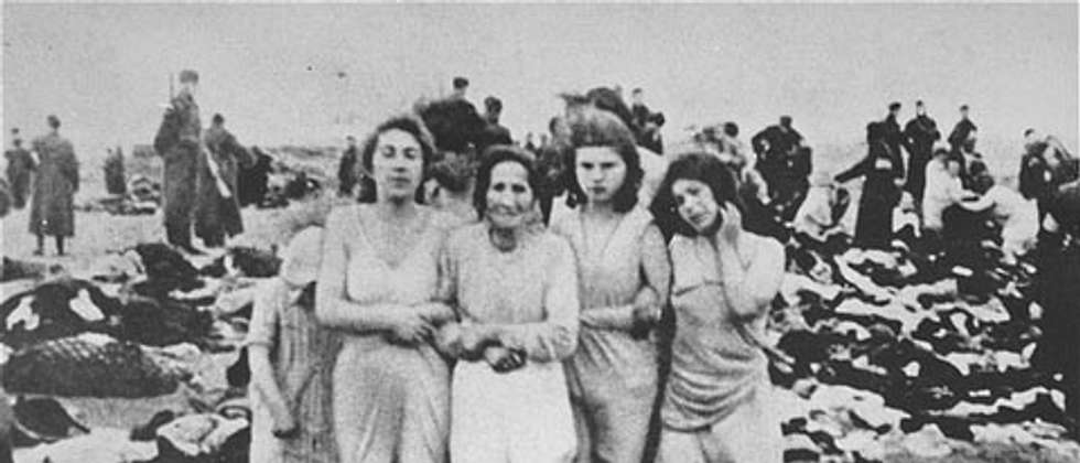 The mass murder of 2,749 Jews on the beach near the city of Liepāja, in Latvia, on 15–17 December 1941