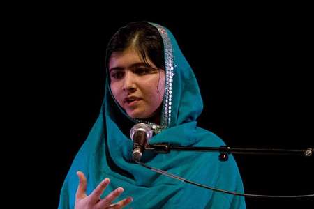 Malala Yousafzai, la jeune Pakistanaise rescapée d'un attentat des talibans, le 4 octobre 2013 à Londres Justin Tallis (AFP Photo)